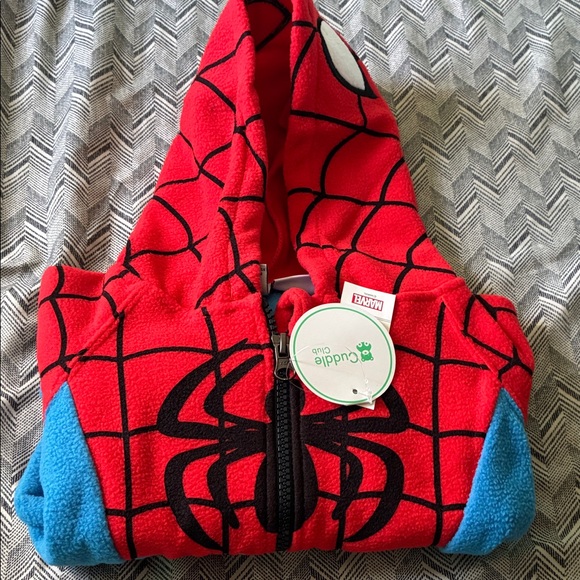 Marvel Superhero Costume Hoodie - Red and Blue - Picture 6 of 6